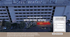 Desktop Screenshot of beatrizhoteles.com